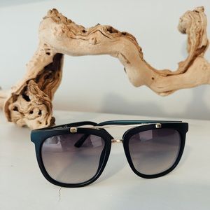 Black and Gold Sunglasses